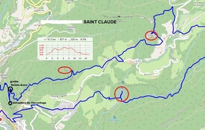 Saint Claude : Randonnée proposée par Pascale 