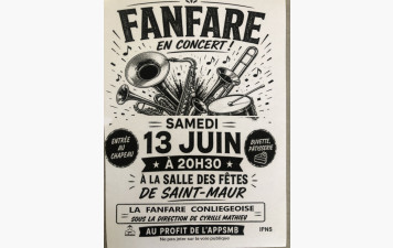 Concert salle des fêtes de Saint Maur