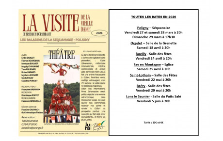 Théâtre : "La visite de la vieille dame"