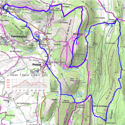 Lieu :  Mont MYON     Randonnée proposée par : Brigitte